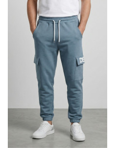 Drop Season 2 pantalone in felpa cargo in cotone SS26275 [f975366d]