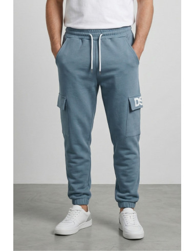 Drop Season 2 pantalone in felpa cargo in cotone SS26275 [f975366d]