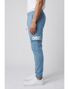 Drop Season 2 pantalone in felpa cargo in cotone SS26275 [f975366d] 2
