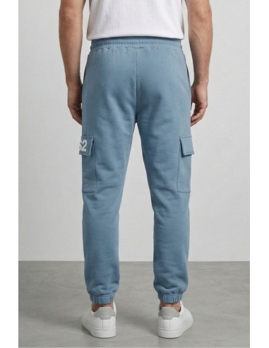 Drop Season 2 pantalone in felpa cargo in cotone SS26275 [974eb464]