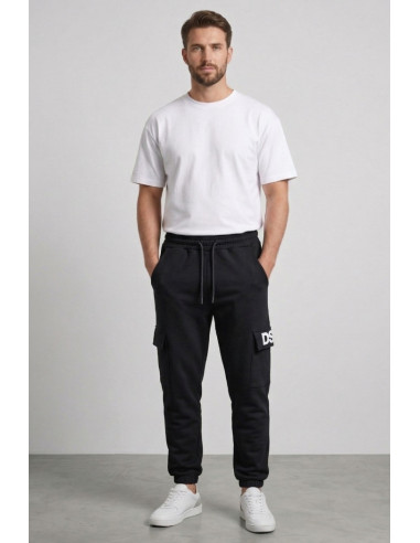 Drop Season 2 pantalone in felpa cargo in cotone SS26275 [2a508123]