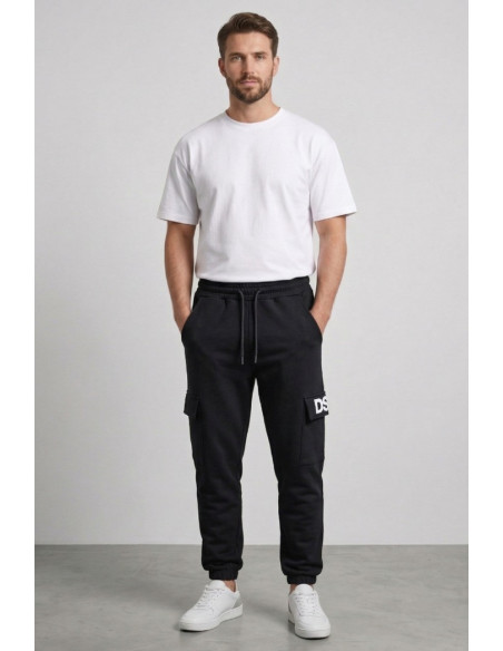 Drop Season 2 pantalone in felpa cargo in cotone SS26275 [2a508123]