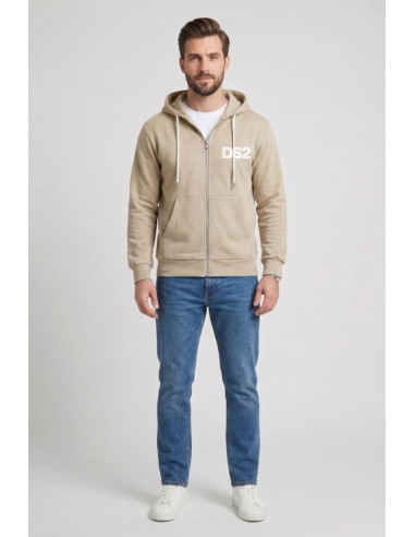 Drop Season 2 felpa in cotone con cappuccio SS26271 [a8c3a195]