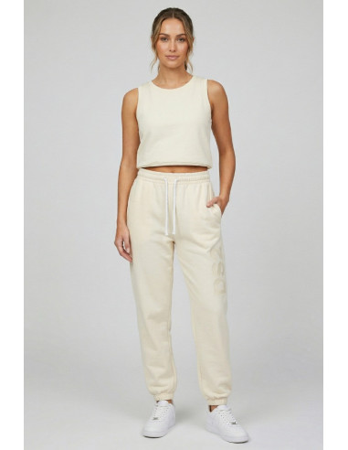 Drop Season 2 pantalone in felpa in cotone con stampa logo SS26W503 [c0e179d4]
