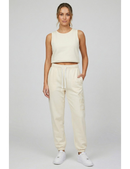 Drop Season 2 pantalone in felpa in cotone con stampa logo SS26W503 [c0e179d4]