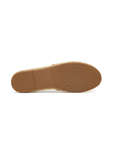 Liu Jo espadrillas con logo in canvas ed ecopelle Capri 04 SA6097EX347 [6c38a70c]