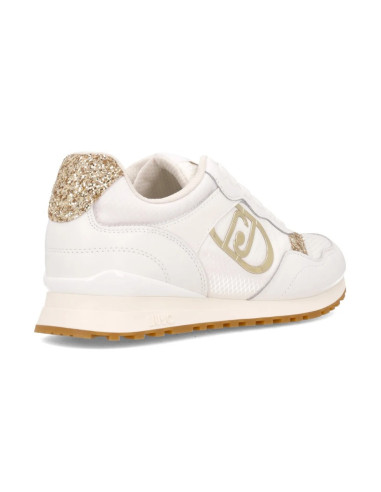 Liu Jo sneaker platform in suede e mesh Maxi Wonder Low 02 BA6001TX517 [0a30b3ce]