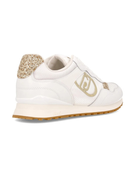 Liu Jo sneaker platform in suede e mesh Maxi Wonder Low 02 BA6001TX517 [0a30b3ce]