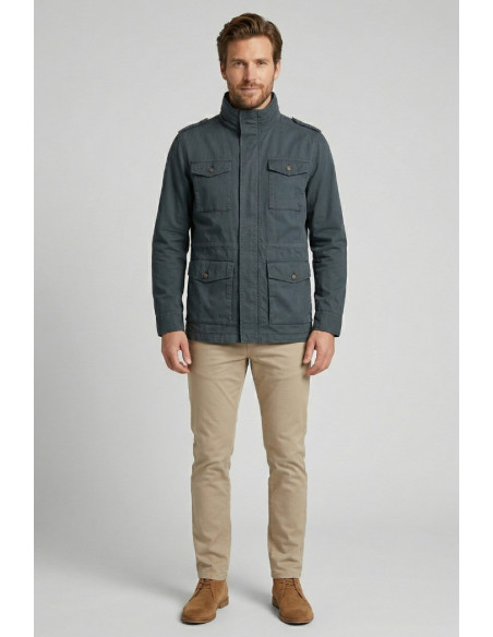Guy giubbotto collo lupetto Mikey-1025t AP M50019 [b5f5c580]