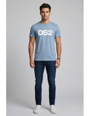 Drop Season 2 t-shirt girocollo in cotone SS26272 [3e2eaed8]