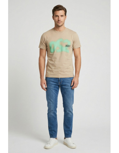 Drop Season 2 t-shirt girocollo in cotone SS26223 [f1b9eb1f]