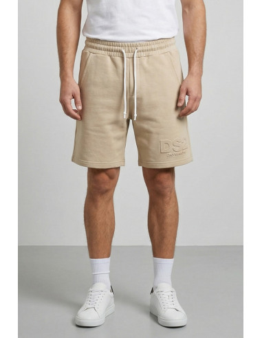 Drop Season 2 bermuda in cotone con logo in rilievo SS26206 [f7a0b157]