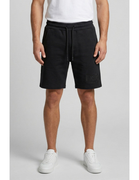 Drop Season 2 bermuda in cotone con logo in rilievo SS26206 [f874aed2]