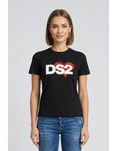 Drop Season 2 t-shirt girocollo in cotone SS26W563 [e79726ec]