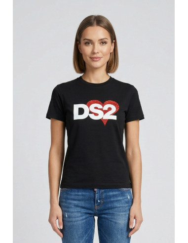 Drop Season 2 t-shirt girocollo in cotone SS26W563 [e79726ec]