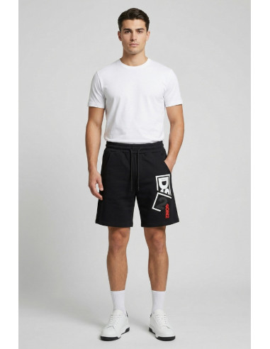 Drop Season 2 bermuda in cotone con logo a rilievo SS26240 [11942c92]