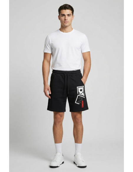 Drop Season 2 bermuda in cotone con logo a rilievo SS26240 [11942c92]