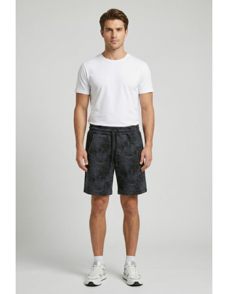 Drop Season 2 bermuda in cotone effetto stone wash SS26203 [c1beb920]