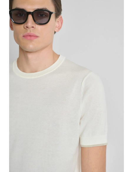 Antony Morato maglia girocollo regular fit in cotone super fino mmsw01602-ya100073 [001008eb]
