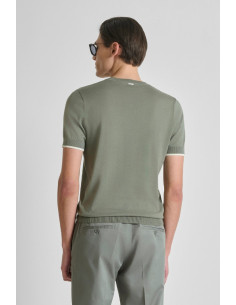 Antony Morato maglia girocollo regular fit in cotone super fino mmsw01602-ya100073 [955b129f] 2