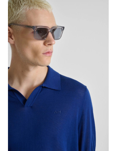 Antony Morato maglia polo slim fit in filato misto seta e tencel mmsw01608-ya200091 [d3e70d99]