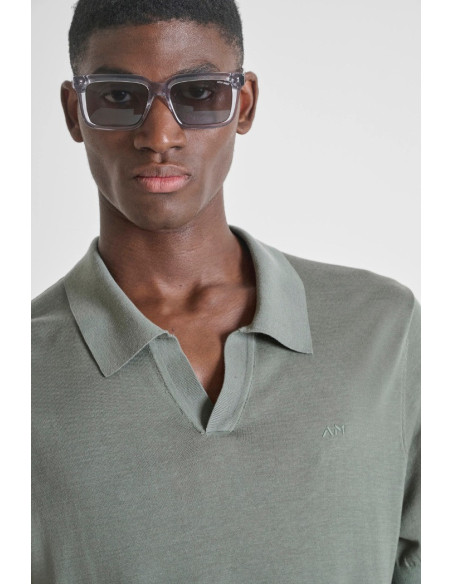 Antony Morato maglia polo slim fit in filato misto seta e tencel mmsw01608-ya200091 [3b65f57e]