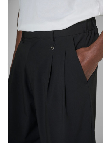 Antony Morato pantalone wide leg fit in viscosa elastica Leon mmtr00779-fa600288 [8946db4e]