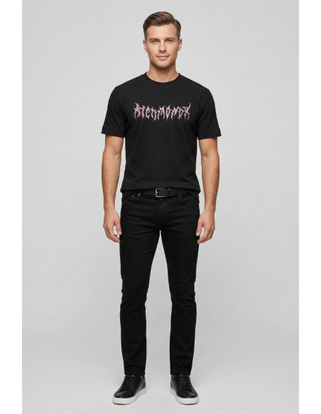 John Richmond t-shirt in maglia di cotone Neteh UMP26028TS [93b0efa7]