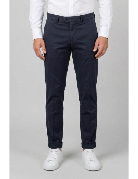 0 Construction pantalone chino in cotone stretch Beron-d/9sp Ber006-LS [3bfbe7e5]