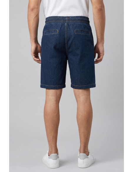 John Richmon bermuda in denim di cotone Moropo UMP26217BE [fd4a85ad]