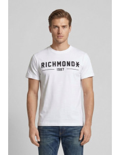 John Richmond t-shirt in jersey con stampa strass Maida UMP26326TS [62005311]