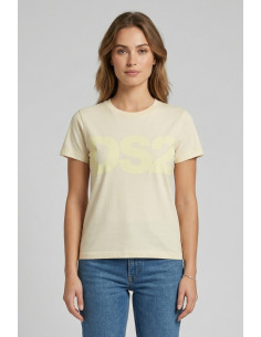 Drop Season 2 t-shirt in cotone con maxi stampa SS26W504 [f86cc933]