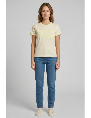 Drop Season 2 t-shirt in cotone con maxi stampa SS26W504 [96574b3a]