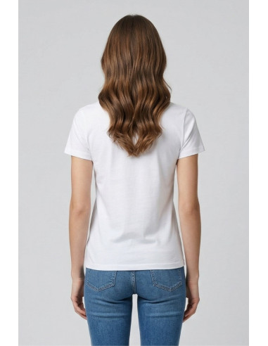 Drop Season 2 t-shirt in cotone con maxi stampa SS26W504 [059c2d37]