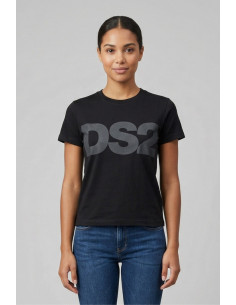 Drop Season 2 t-shirt in cotone con maxi stampa SS26W504 [f7b8d6b6]