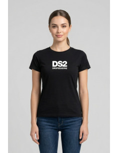 Drop Season 2 t-shirt girocollo in cotone SS26W544 [8fb5fead]