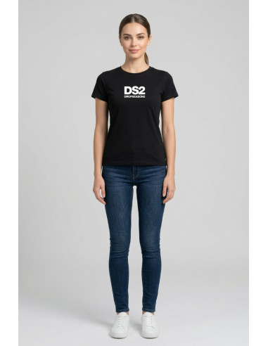 Drop Season 2 t-shirt girocollo in cotone SS26W544 [e18e7ca4]
