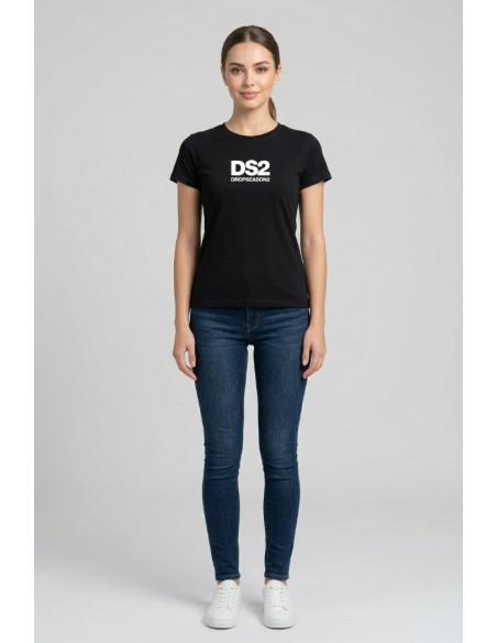 Drop Season 2 t-shirt girocollo in cotone SS26W544 [e18e7ca4]