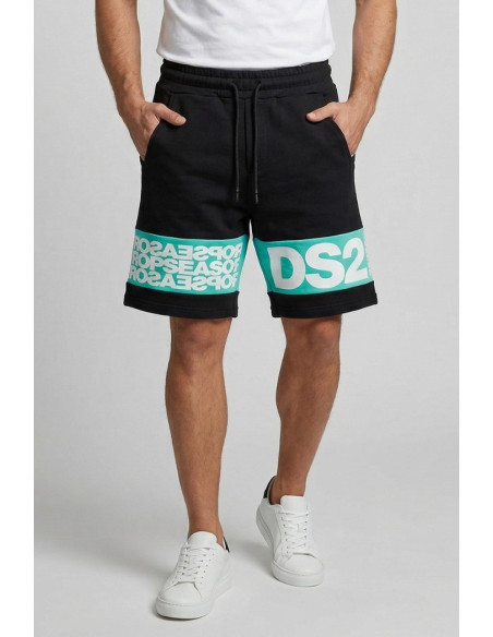 Drop Season 2 bermuda in cotone con inserto logato SS26215 [57ffe149]