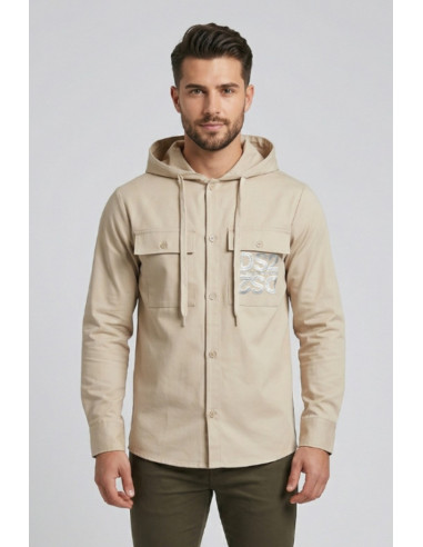 Drop Season 2 camicia con tasca logata SS26248 [a11683b9]