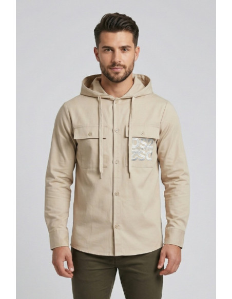 Drop Season 2 camicia con tasca logata SS26248 [a11683b9]