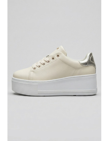 Frau sneakers platform con lacci nastrati 39K2 [ff360a86]