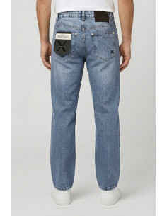 John Richmond jeans straight leg fit in denim Shakem UMP26219JE [5c61eebb] 2