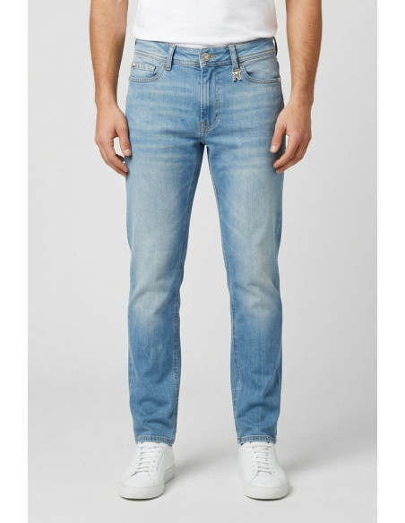 John Richmond jeans slim tapered fit in denim di cotone Sibby UMP26222JE [344336fa]