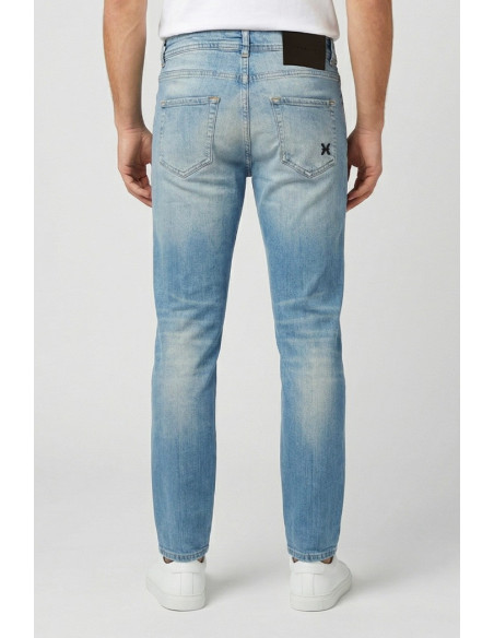 John Richmond jeans slim tapered fit in denim di cotone Sibby UMP26222JE [ed6575f7]