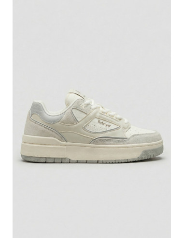 Refrigue sneaker stringata con logo Ground001 [6d663946]