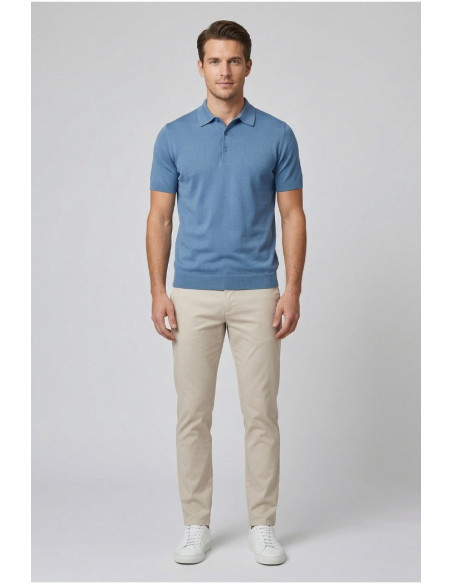 Nerovago polo maglia in cotone 660103-NV [80b1afd4]