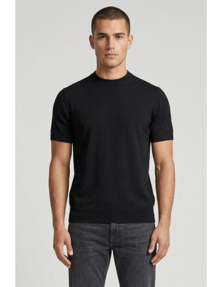 Urban Ring maglia girocollo mezza manica in cotone UR1100005 [bbf8d0b1]