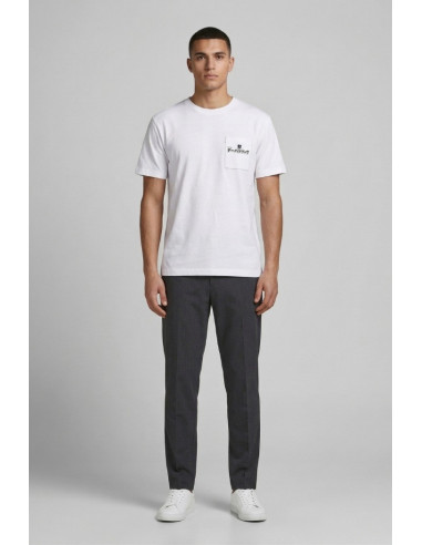 Urban Ring t-shirt in cotone con stampe e taschino UR1110024 [ff864d21]