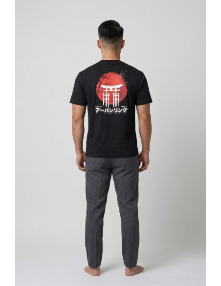 Urban Ring t-shirt in cotone con stampe e taschino UR1110024 [639934a9]